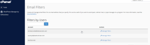 Email Filters – cPanel
