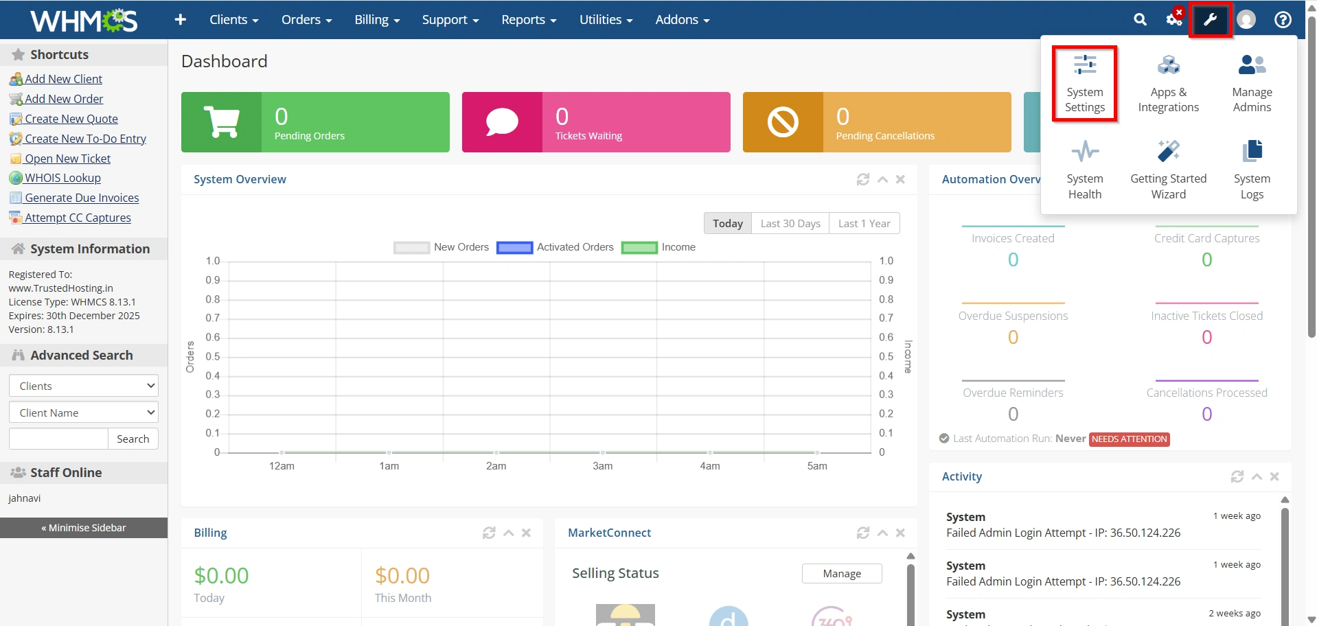 how-to-set-up-a-free-trial-hosting-package-in-whmcs