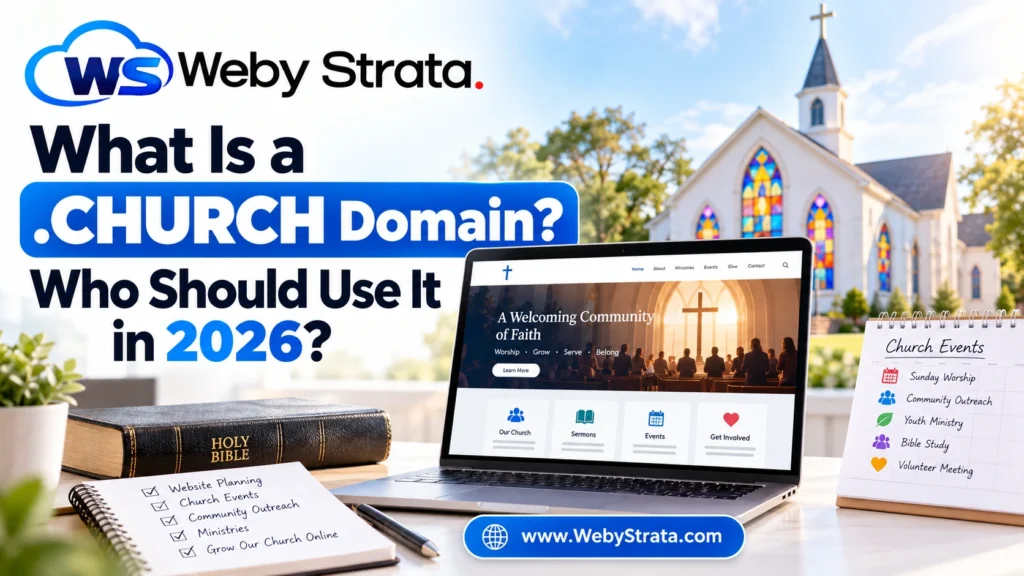 What Is a .CHURCH Domain? Who Should Use It in 2026?