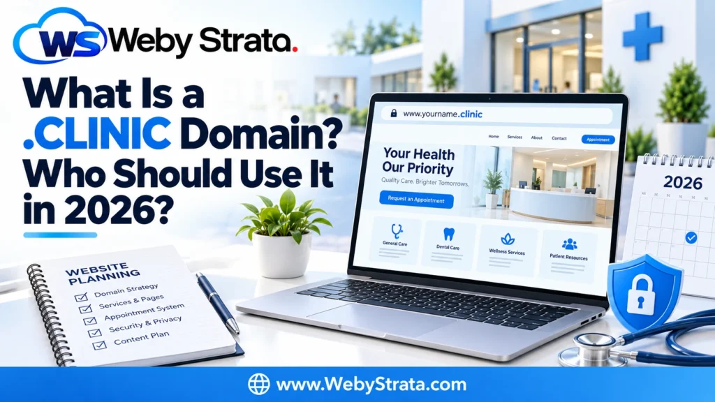 What Is a .CLINIC Domain? Who Should Use It in 2026?