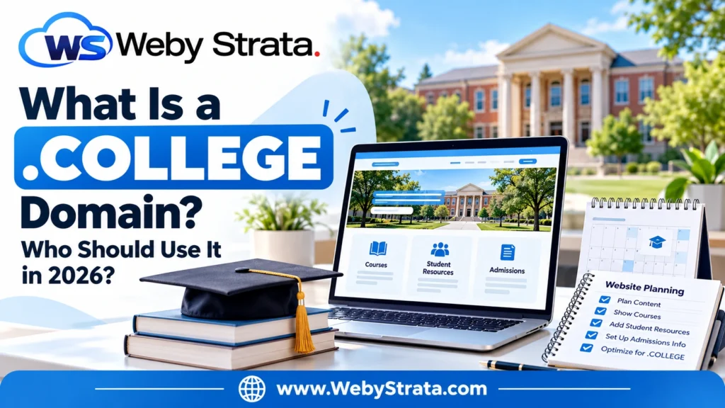 What Is a .COLLEGE Domain? Who Should Use It in 2026?