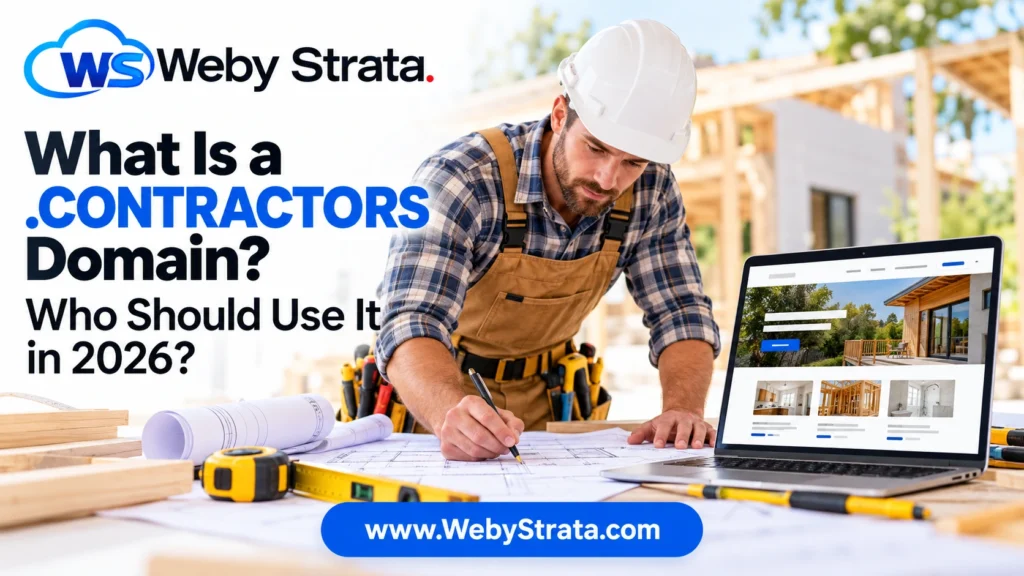 What Is a .CONTRACTORS Domain? Who Should Use It in 2026?
