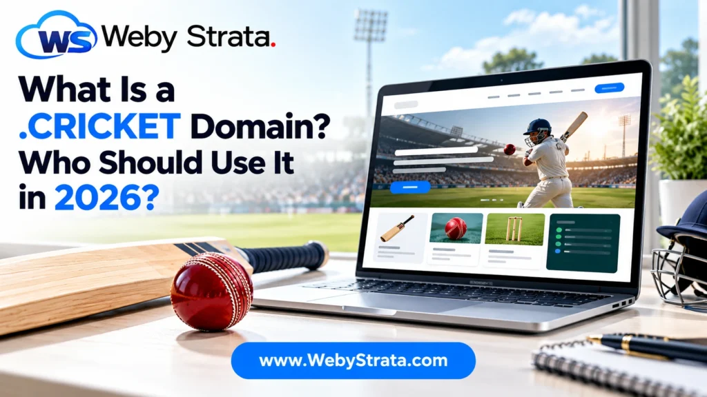 What Is a .CRICKET Domain? Who Should Use It in 2026?