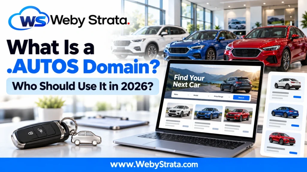 What Is a .AUTOS Domain? Who Should Use It in 2026?
