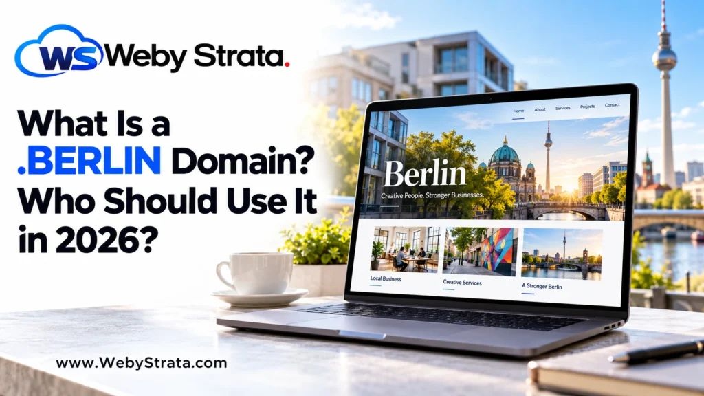 What Is a .BERLIN Domain? Who Should Use It in 2026?