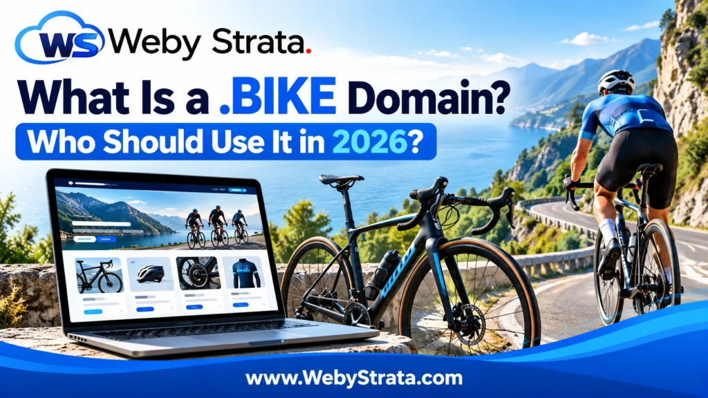 What Is a .BIKE Domain? Who Should Use It in 2026?