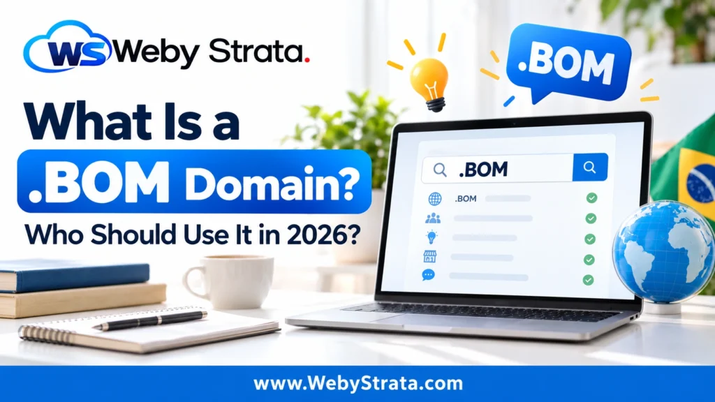 What Is a .BOM Domain? Who Should Use It in 2026?