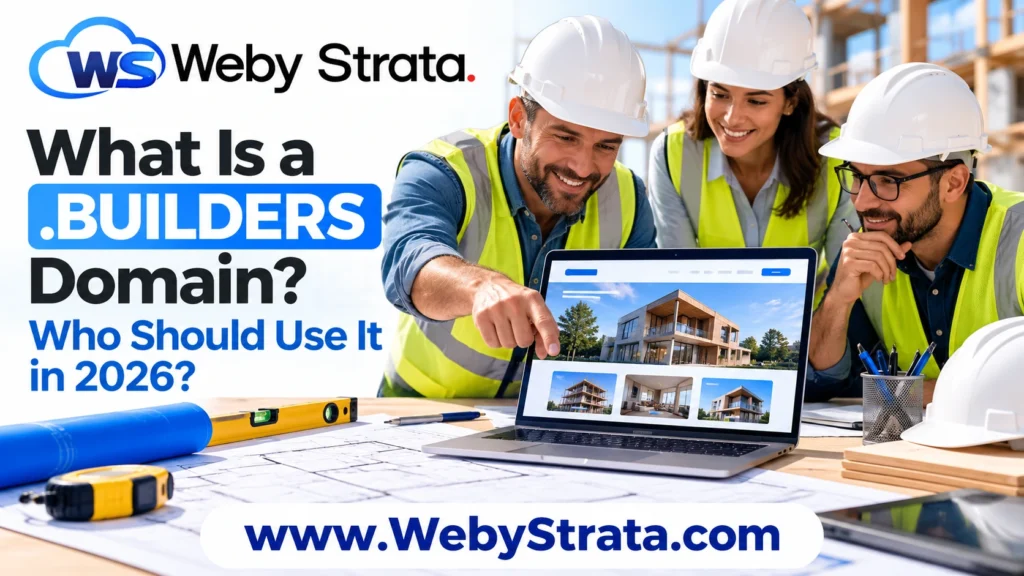 What Is a .BUILDERS Domain? Who Should Use It in 2026?