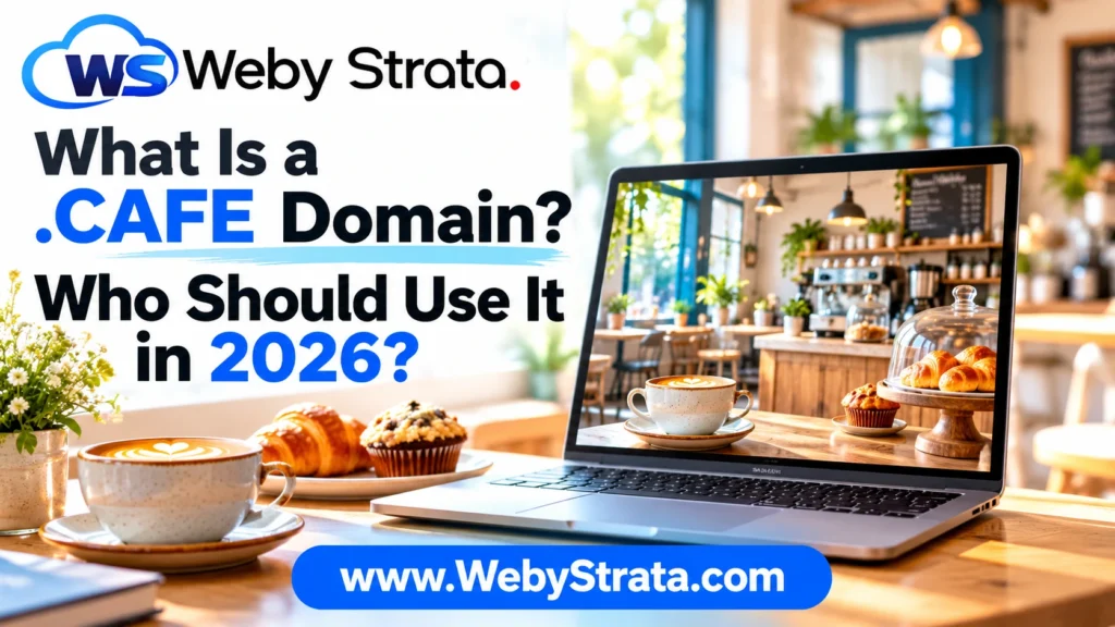 What Is a .CAFE Domain? Who Should Use It in 2026?