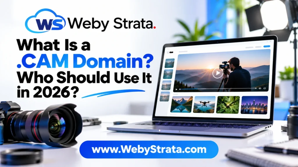 What Is a .CAM Domain? Who Should Use It in 2026?