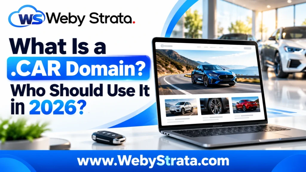 What Is a .CAR Domain? Who Should Use It in 2026?