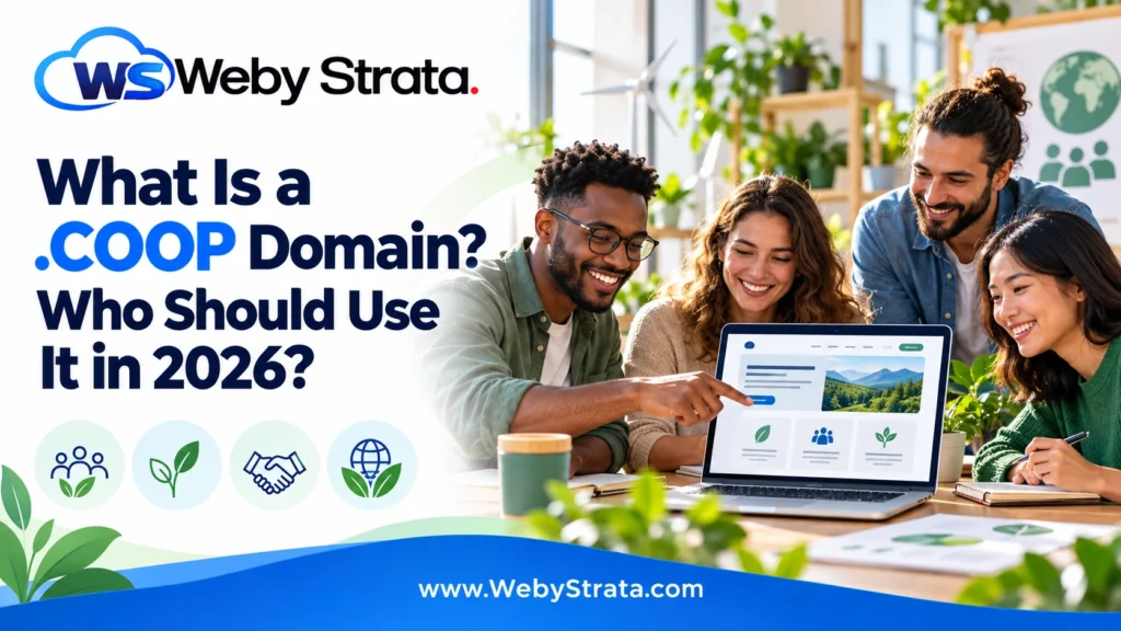 What Is a .COOP Domain? Who Should Use It in 2026?