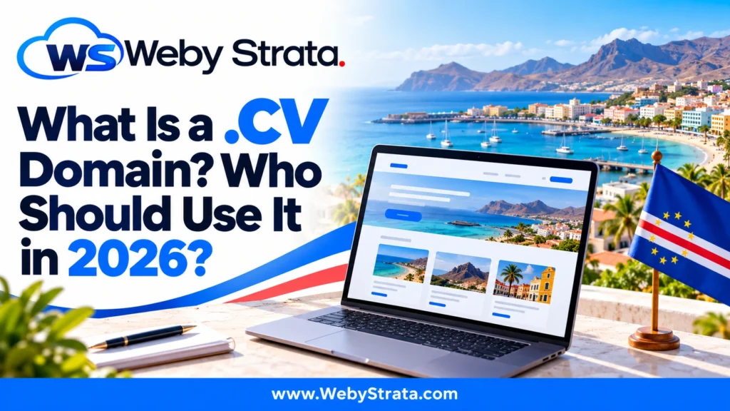 What Is a .CV Domain? Who Should Use It in 2026?