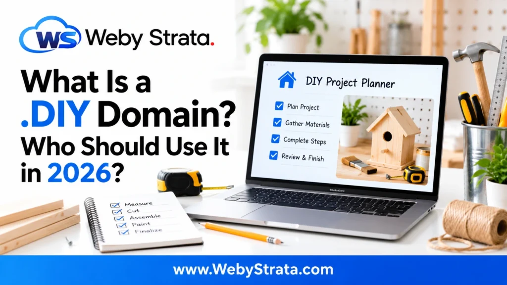 What Is a .DIY Domain? Who Should Use It in 2026?
