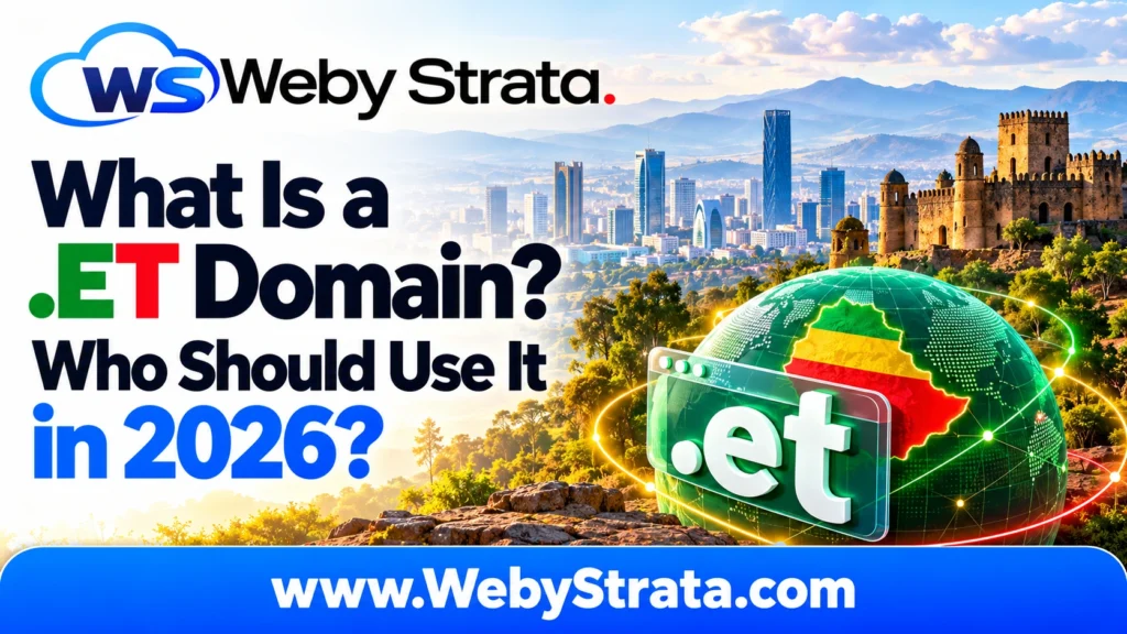 What Is a .ET Domain? Who Should Use It in 2026?
