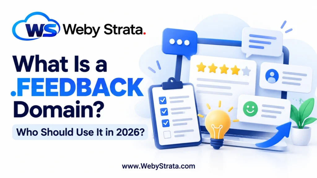What Is a .FEEDBACK Domain? Who Should Use It in 2026?