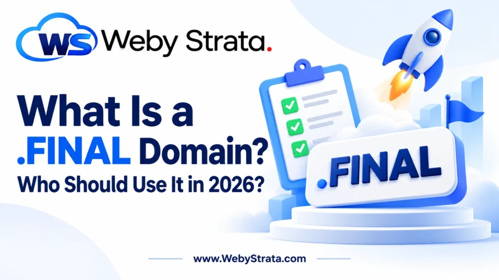 What Is a .FINAL Domain? Who Should Use It in 2026?