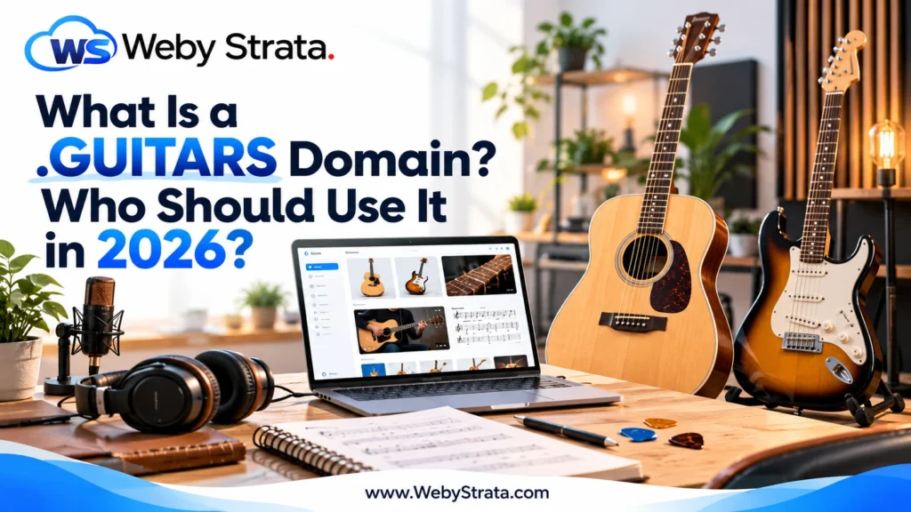 What Is a .GUITARS Domain? Who Should Use It in 2026?