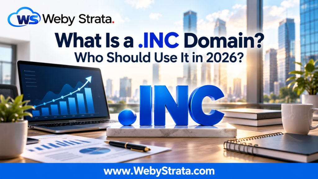 What Is a .INC Domain? Who Should Use It in 2026?