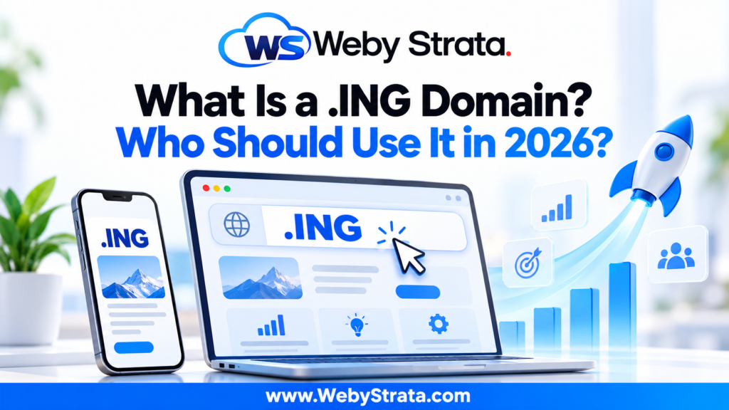 What Is a .ING Domain? Who Should Use It in 2026?