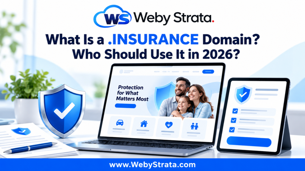 What Is a .INSURANCE Domain? Who Should Use It in 2026?