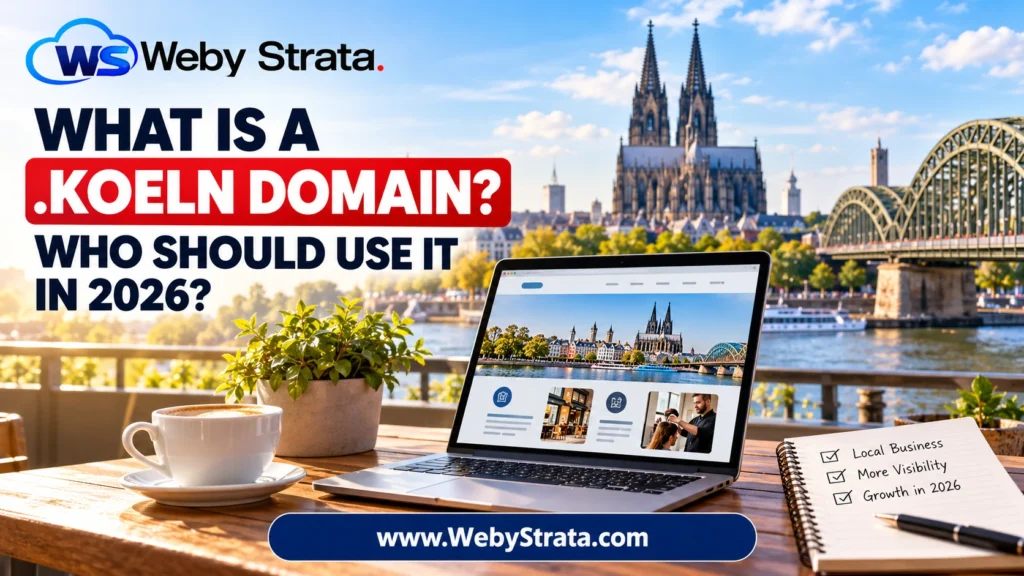 What Is a .KOELN Domain? Who Should Use It in 2026?