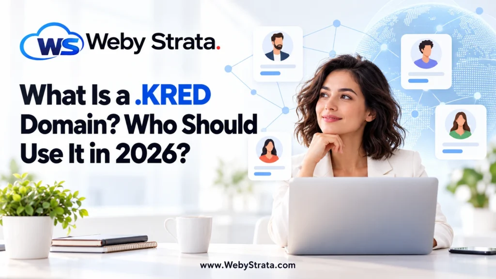 What Is a .KRED Domain? Who Should Use It in 2026?