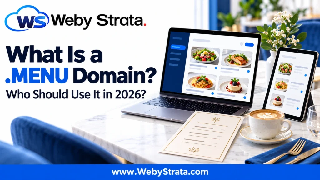 What Is a .MENU Domain? Who Should Use It in 2026?