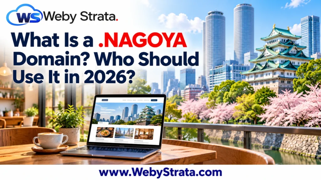 What Is a .NAGOYA Domain? Who Should Use It in 2026?