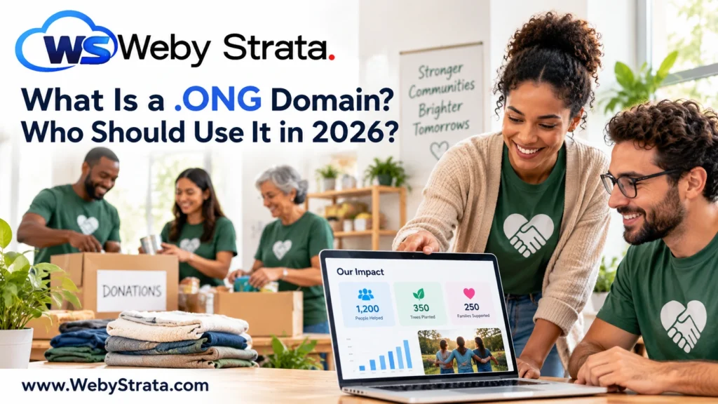 What Is a .ONG Domain? Who Should Use It in 2026?