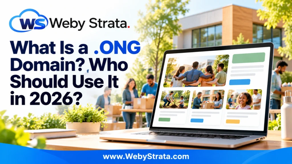 What Is a .ONG Domain? Who Should Use It in 2026?