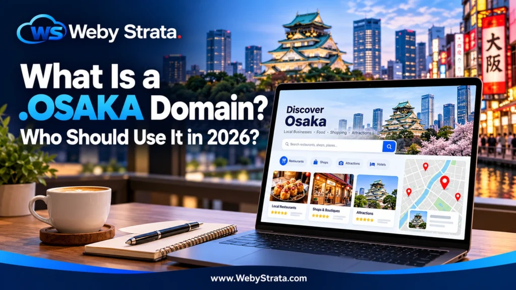 What Is a .OSAKA Domain? Who Should Use It in 2026?