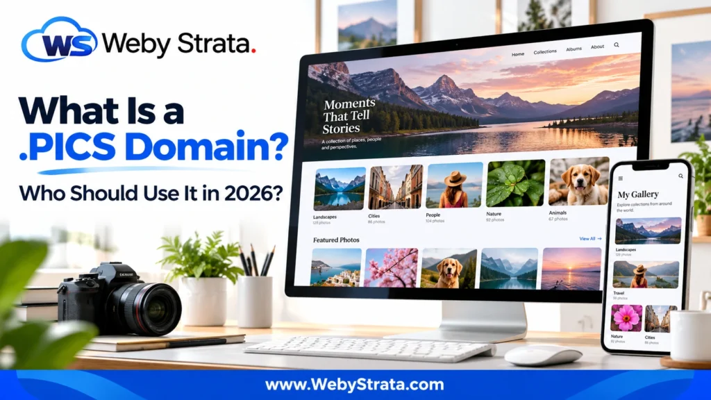 What Is a .PICS Domain? Who Should Use It in 2026?