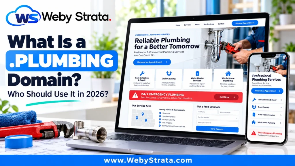 What Is a .PLUMBING Domain? Who Should Use It in 2026?