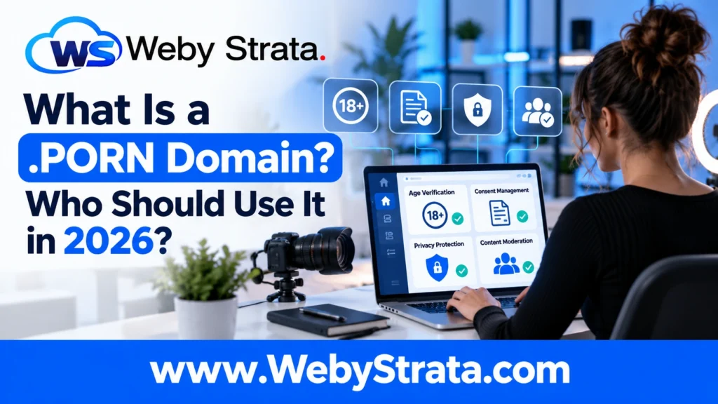 What Is a .PORN Domain? Who Should Use It in 2026?