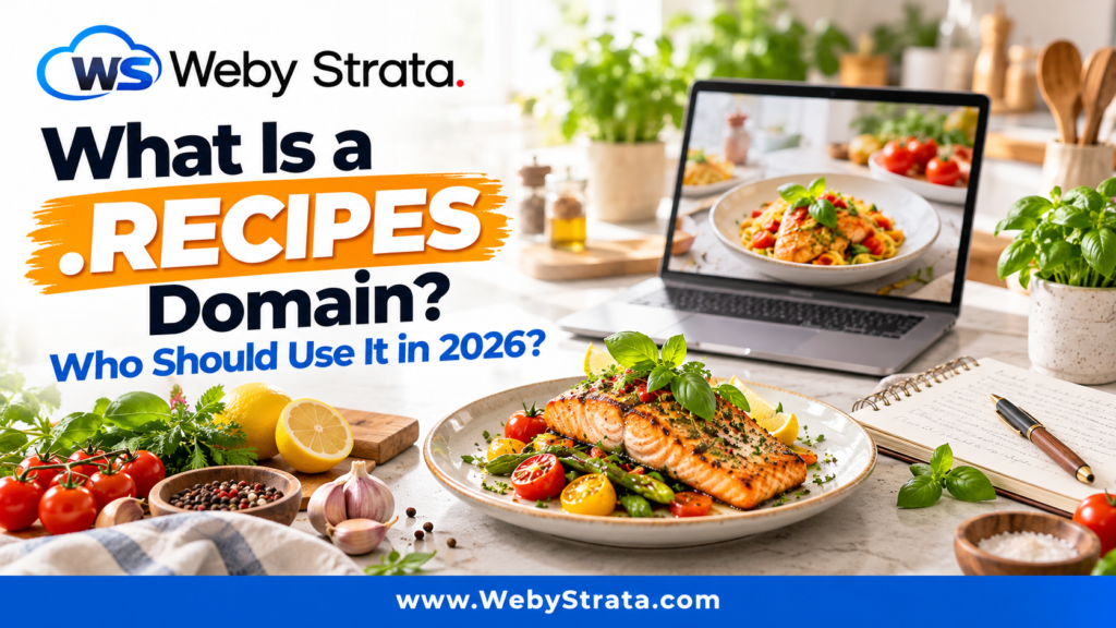 What Is a .RECIPES Domain? Who Should Use It in 2026?