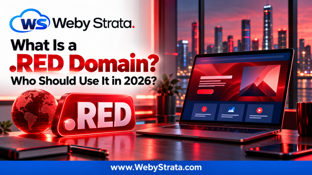 What Is a .RED Domain? Who Should Use It in 2026?