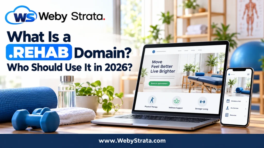 What Is a .REHAB Domain? Who Should Use It in 2026?