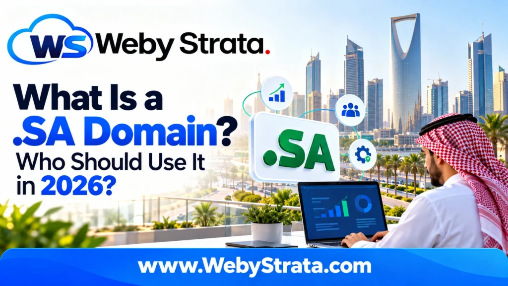 What Is a .SA Domain? Who Should Use It in 2026?