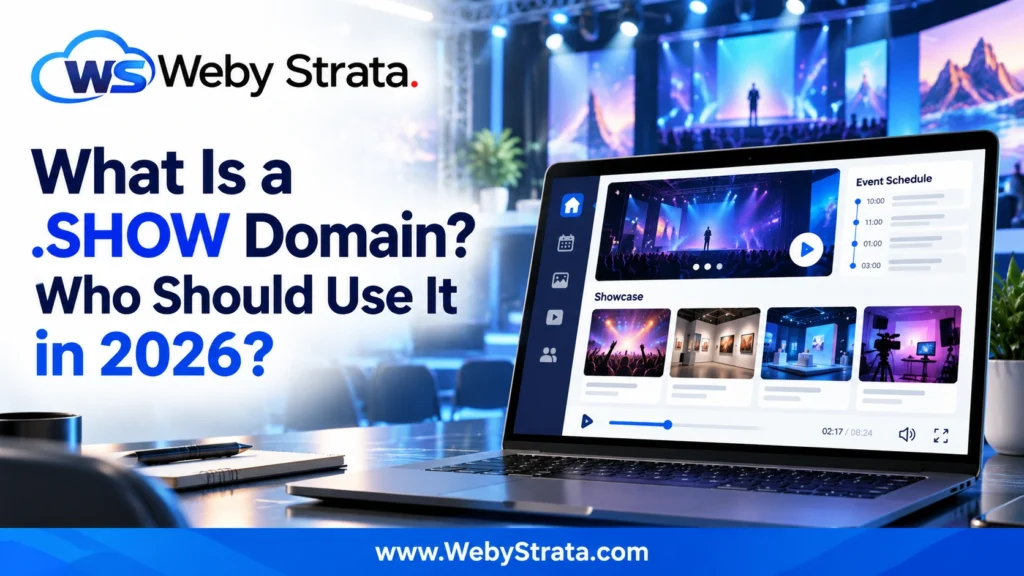 What Is a .SHOW Domain? Who Should Use It in 2026?