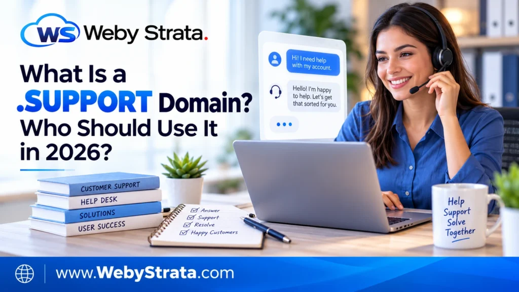 What Is a .SUPPORT Domain? Who Should Use It in 2026?