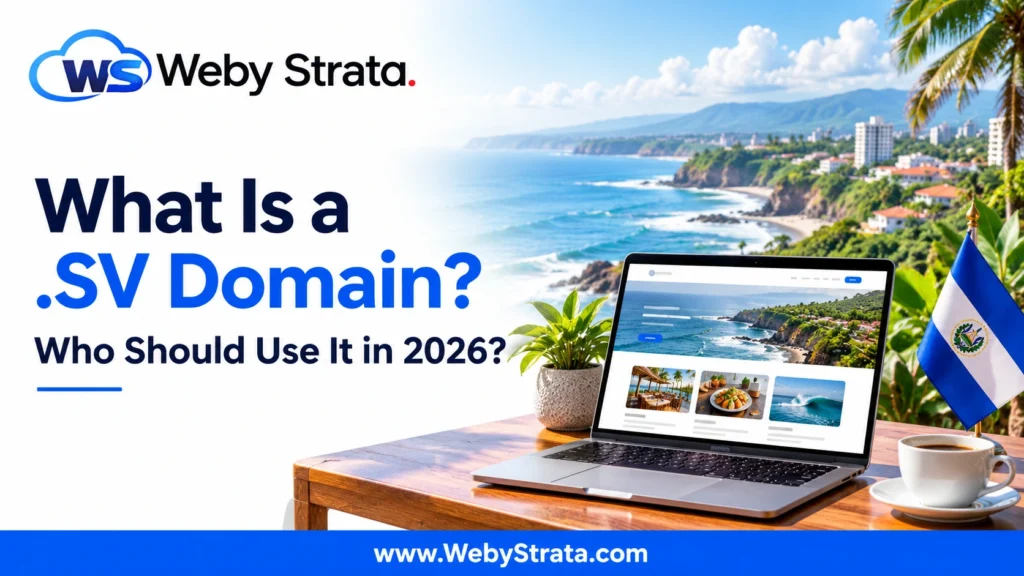 What Is a .SV Domain? Who Should Use It in 2026?