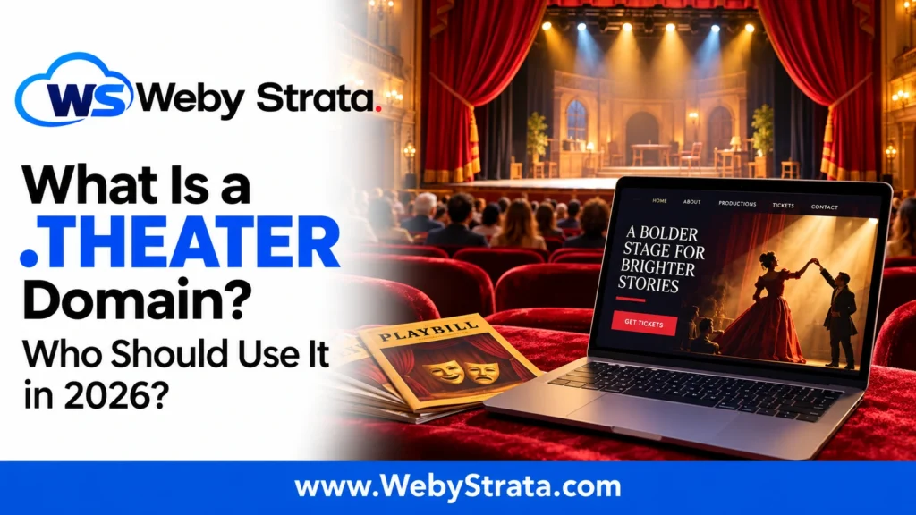 What Is a .THEATER Domain? Who Should Use It in 2026?