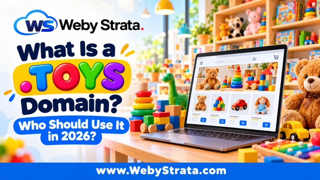 What Is a .TOYS Domain? Who Should Use It in 2026?