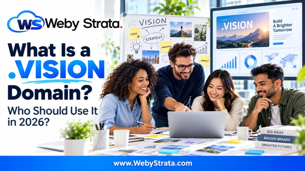 What Is a .VISION Domain? Who Should Use It in 2026?