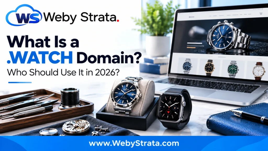 What Is a .WATCH Domain? Who Should Use It in 2026?
