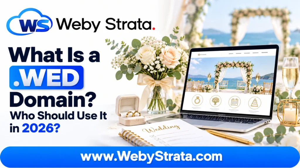 What Is a .WED Domain? Who Should Use It in 2026?