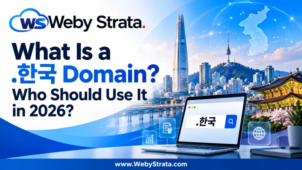 What Is a .한국 Domain? Who Should Use It in 2026?