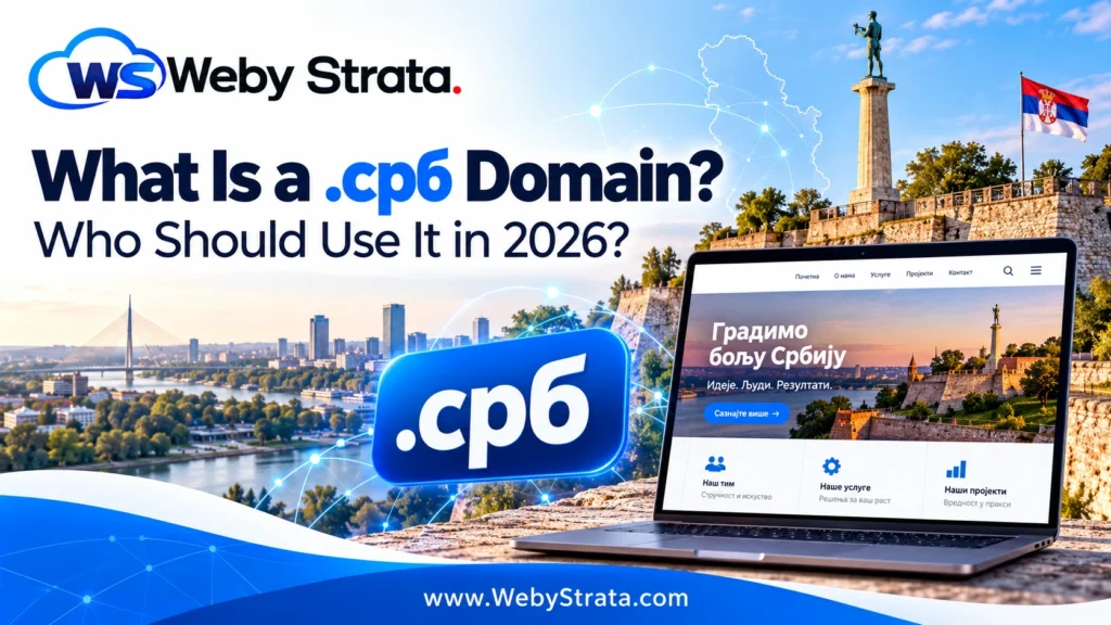 What Is a .срб Domain? Who Should Use It in 2026?