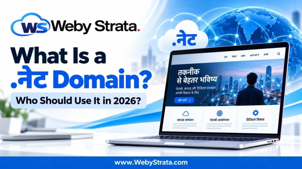 What Is a .नेट Domain? Who Should Use It in 2026?